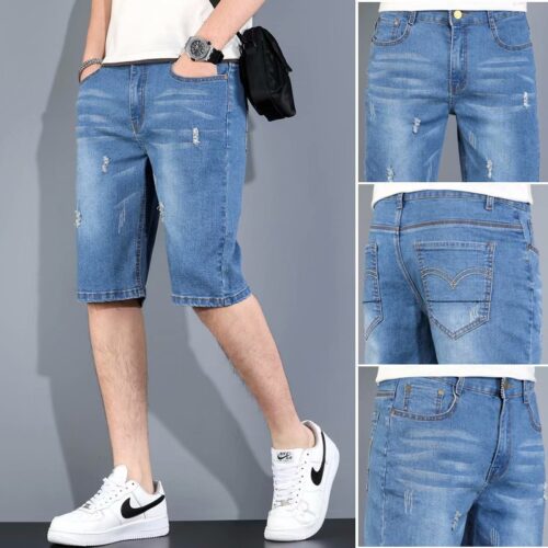 QUẦN SHORT JEANS THỜI TRANG TS349J