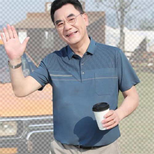 ÁO PHÔNG POLO TRUNG NIÊN NAM TS398-23939-LÁ