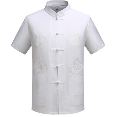 ÁO SƠ MI CÀI NÚT NAM TRUNG NIÊN TS464B