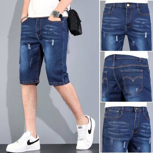 QUẦN SHORT JEANS THỜI TRANG TS349J