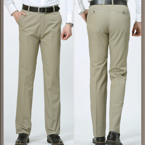 QUẦN DÀI KAKI NAM TRUNG NIÊN TS422-ĐEN