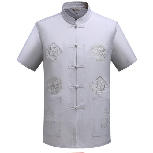 ÁO SƠ MI CÀI NÚT NAM TRUNG NIÊN TS464B