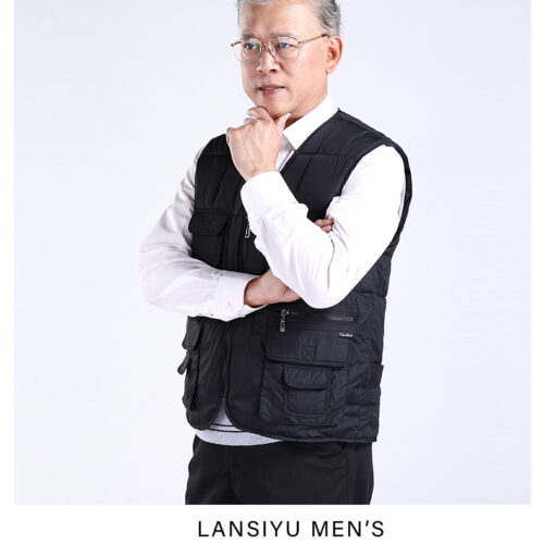 ÁO KHOÁC PHAO GILE NAM TRUNG NIÊN TS474W