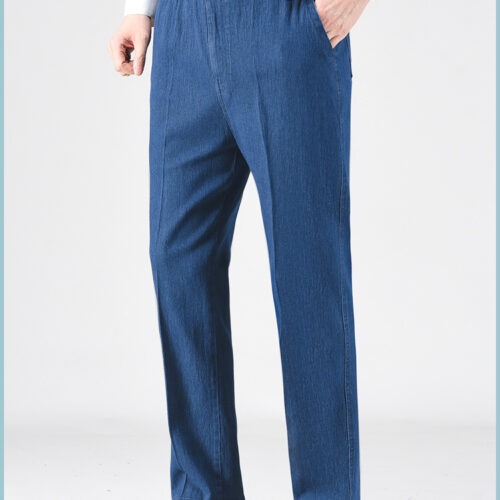 QUẦN DÀI JEANS LƯNG THUN NAM TRUNG NIÊN TS459B