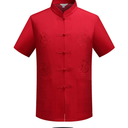 ÁO SƠ MI CÀI NÚT NAM TRUNG NIÊN TS464B