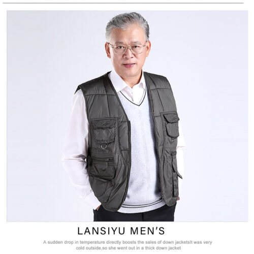ÁO KHOÁC PHAO GILE NAM TRUNG NIÊN TS474W