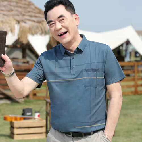 ÁO PHÔNG POLO TRUNG NIÊN NAM TS398-23939-LÁ