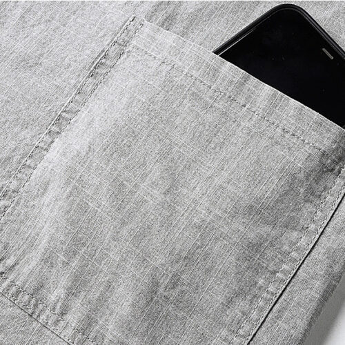 ÁO SƠ MI CỔ BẺ TRUNG NIÊN NAM TS433Y