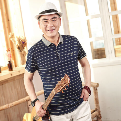 ÁO THUN POLO TRUNG NIÊN NAM TS388-6628 TRẮNG