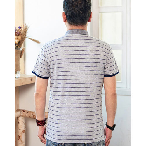 ÁO THUN POLO TRUNG NIÊN NAM TS388-6628 TRẮNG