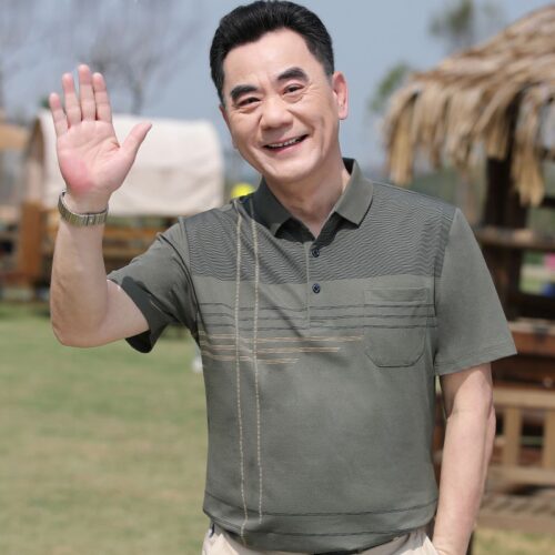 ÁO PHÔNG POLO TRUNG NIÊN NAM TS398-23939-LÁ