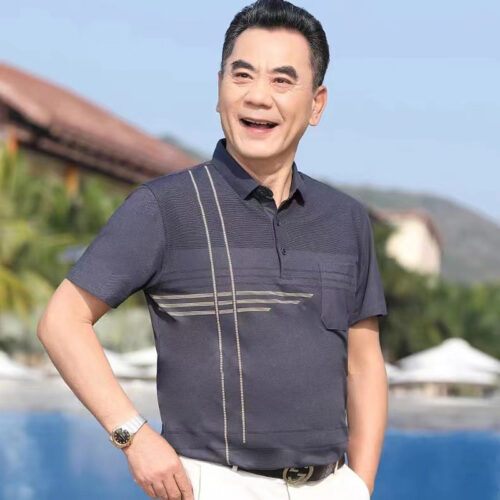 ÁO PHÔNG POLO TRUNG NIÊN NAM TS398-23939-LÁ