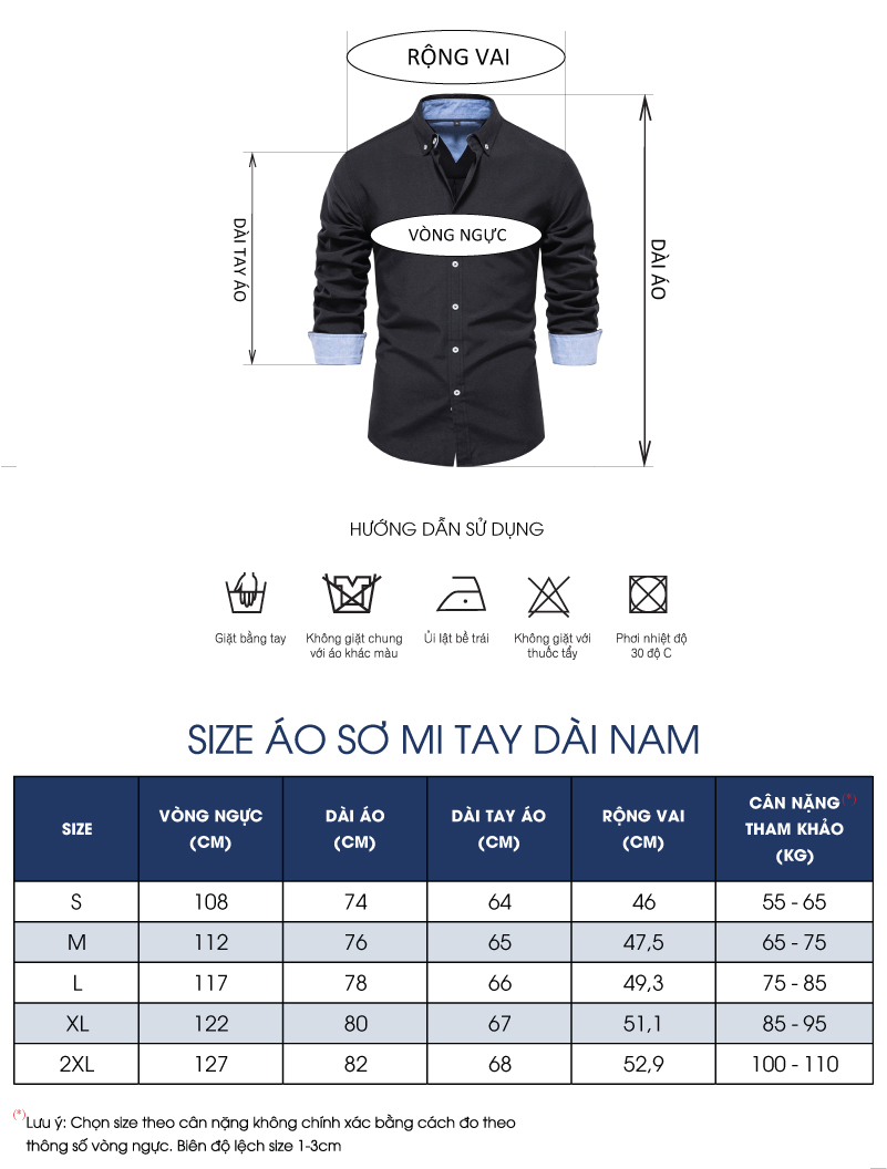 Thông số size