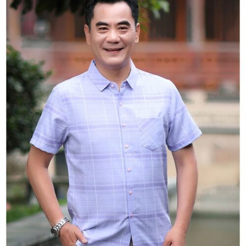 ÁO SƠ MI CARO NAM TRUNG NIÊN TS488X