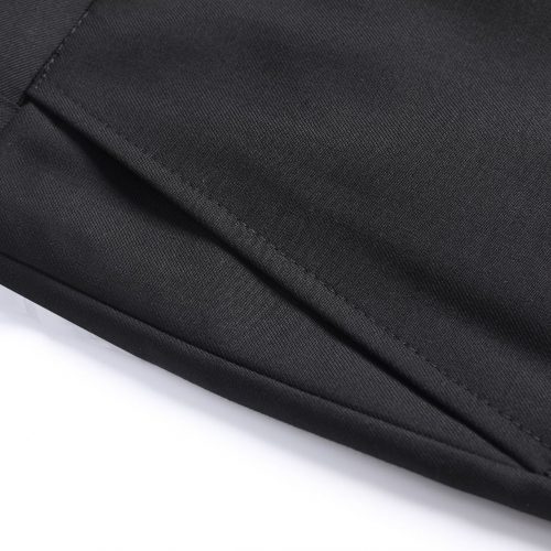COMBO ÁO VEST GHI LÊ QUẦN TÂY NAM ĐEN