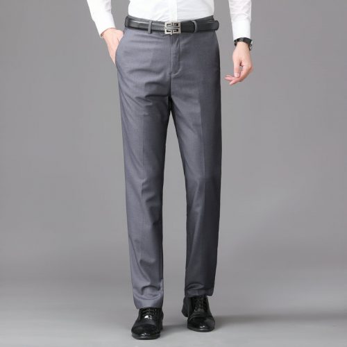 COMBO ÁO VEST GHI LÊ QUẦN TÂY NAM XÁM