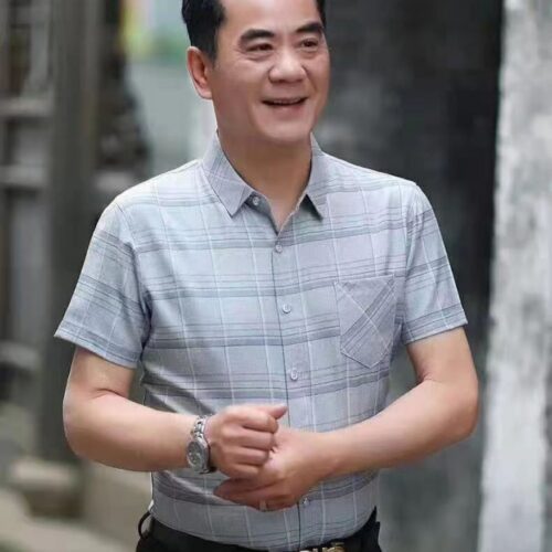 ÁO SƠ MI CARO NAM TRUNG NIÊN TS488X
