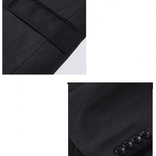 COMBO ÁO VEST GHI LÊ QUẦN TÂY NAM ĐEN
