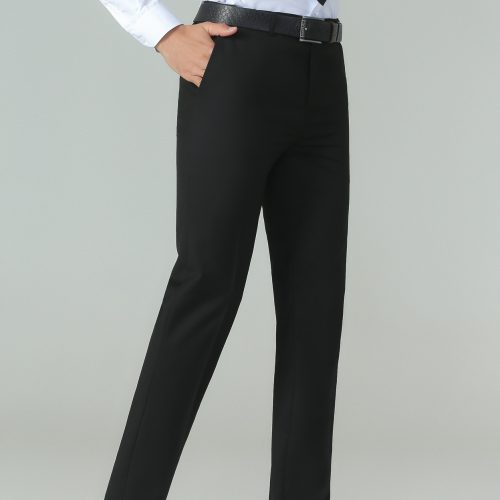 COMBO ÁO VEST GHI LÊ QUẦN TÂY NAM ĐEN
