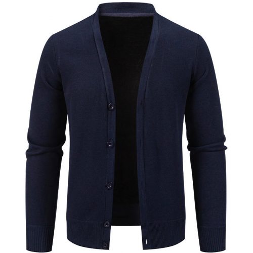 ÁO LEN CARDIGAN NAM TS518C