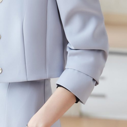 ÁO VEST NỮ TSN035-ÁO-KHOÁC-ĐƠN-MÀU-XÁM