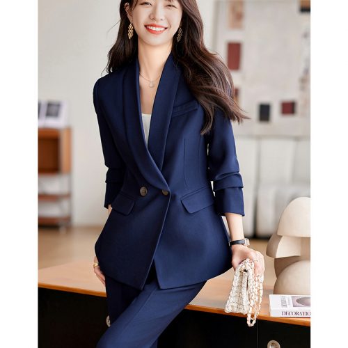 ÁO VEST NỮ TSN045-ÁO VEST XANH