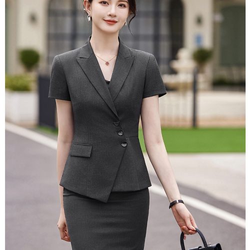 ÁO VEST NỮ TSN033-VEST XÁM
