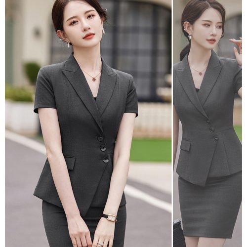 ÁO VEST NỮ TSN033-VEST XÁM