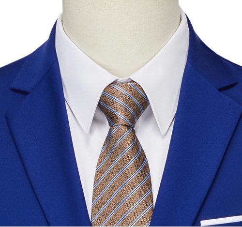 ÁO VEST NAM 1 NÚT TS592-TRỜI XANH