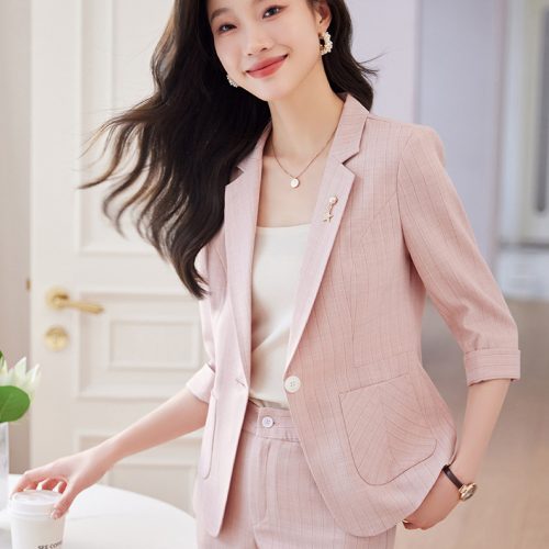 ÁO VEST NỮ TSN042-ÁO KHOÁC MÀU XANH NHẠT