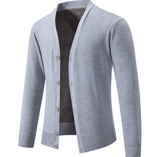 ÁO LEN CARDIGAN NAM TS518C