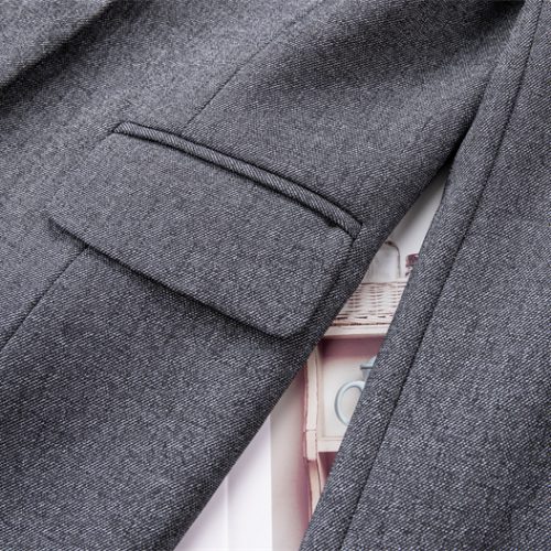 COMBO CHÂN VÁY ÁO VEST NỮ TSN016-ÁO KHOÁC XÁM + VÁY 082