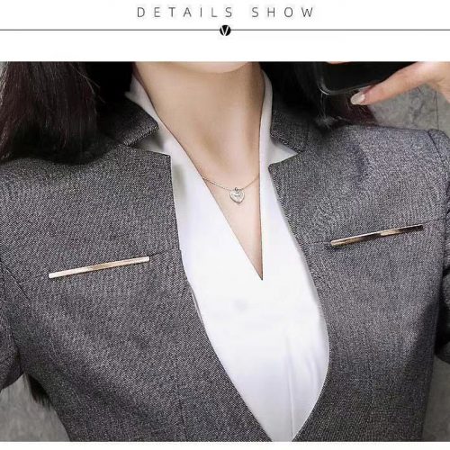BỘ QUẦN ÁO VEST NỮ TSN003-BỘ XÁM
