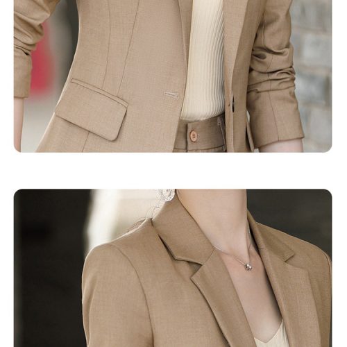 BỘ QUẦN ÁO VEST NỮ TSN041-BỘ-KAKI
