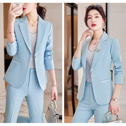 BỘ QUẦN ÁO VEST NỮ TSN029-BỘ-XANH