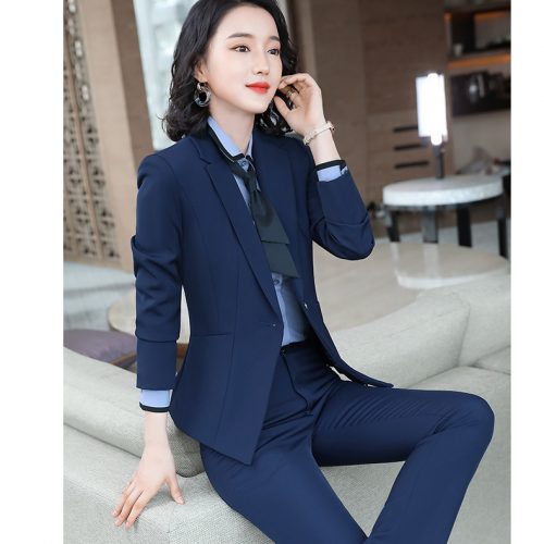 BỘ QUẦN ÁO VEST NỮ TSN004-BỘ-DÀI-XANH
