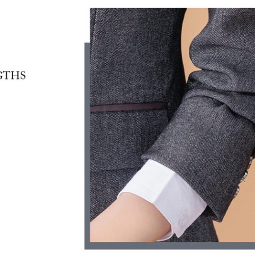 BỘ QUẦN ÁO VEST NỮ TSN006-BỘ-VEST-XÁM