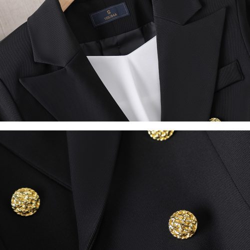 ÁO BLAZER NỮ TSN021-ÁO ĐEN+