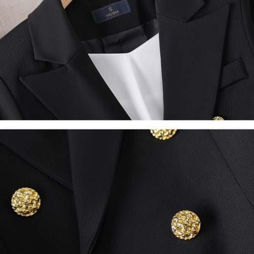 BỘ CHÂN VÁY ÁO VEST NỮ TSN039-ÁO KHOÁC + VÁY ĐEN