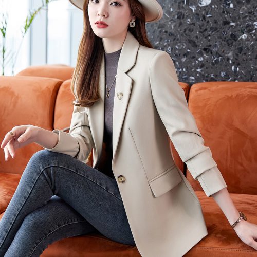 ÁO VEST NỮ TSN012-NÂU (BỘ ĐỒ) + THẮT LƯNG