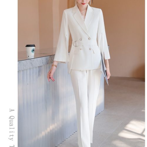 ÁO BLAZER NỮ TSN014-VEST-TRẮNG