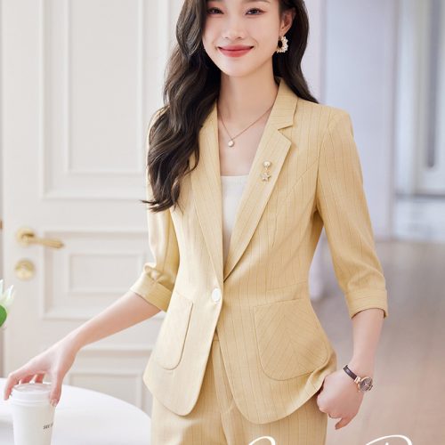 ÁO VEST NỮ TSN042-ÁO KHOÁC MÀU XANH NHẠT