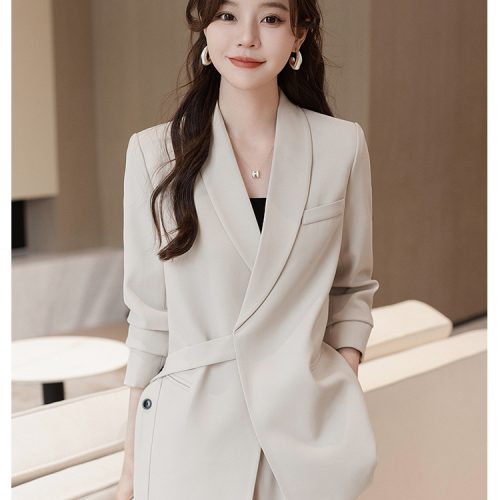 ÁO KHOÁC NỮ TSN037-VEST TRẮNG NHẠT