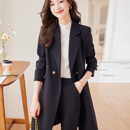 COMBO QUẦN ÁO NỮ TSN010-ÁO-KHOÁC-+-QUẦN-ĐEN