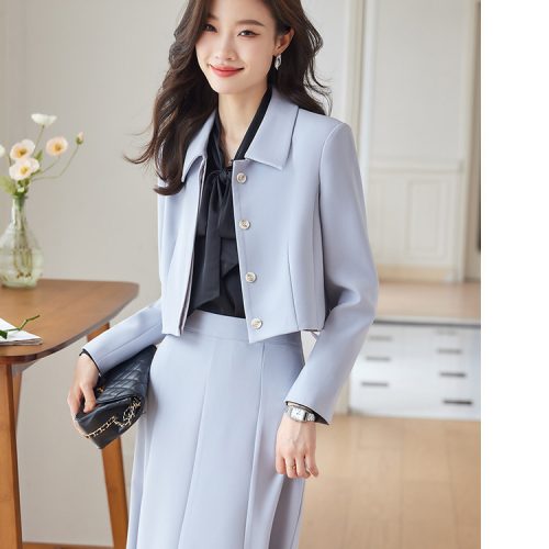 ÁO VEST NỮ TSN035-ÁO-KHOÁC-ĐƠN-MÀU-XÁM