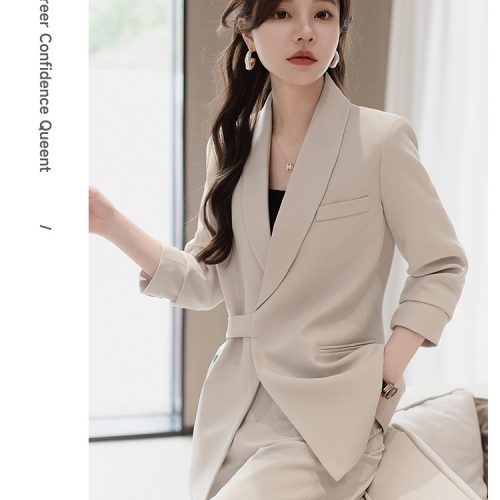 ÁO KHOÁC NỮ TSN037-VEST TRẮNG NHẠT