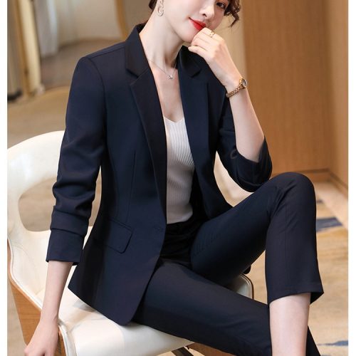 QUẦN DÀI ÂU NỮ TSN041-QUẦN-XANH