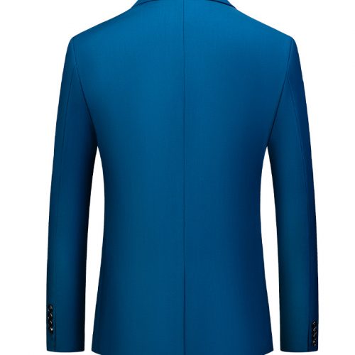 ÁO VEST NAM 1 NÚT TS592-ĐEN