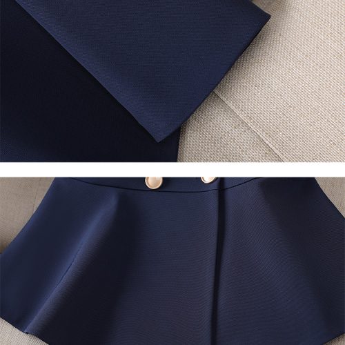 ÁO VEST NỮ TSN032-ÁO KHOÁC ĐƠN MÀU ĐEN
