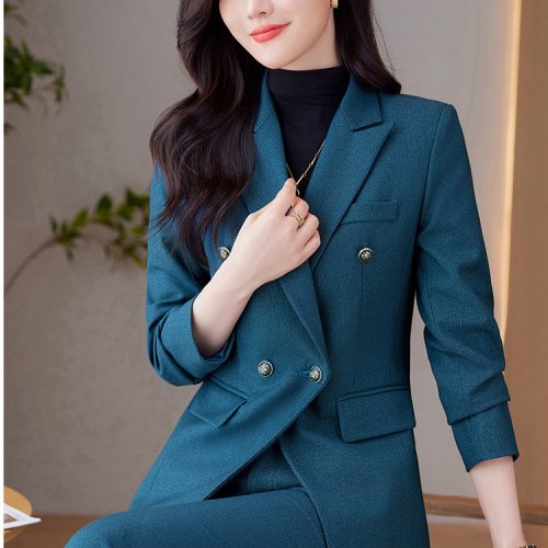 ÁO VEST NỮ TSN034-ÁO VEST XANH